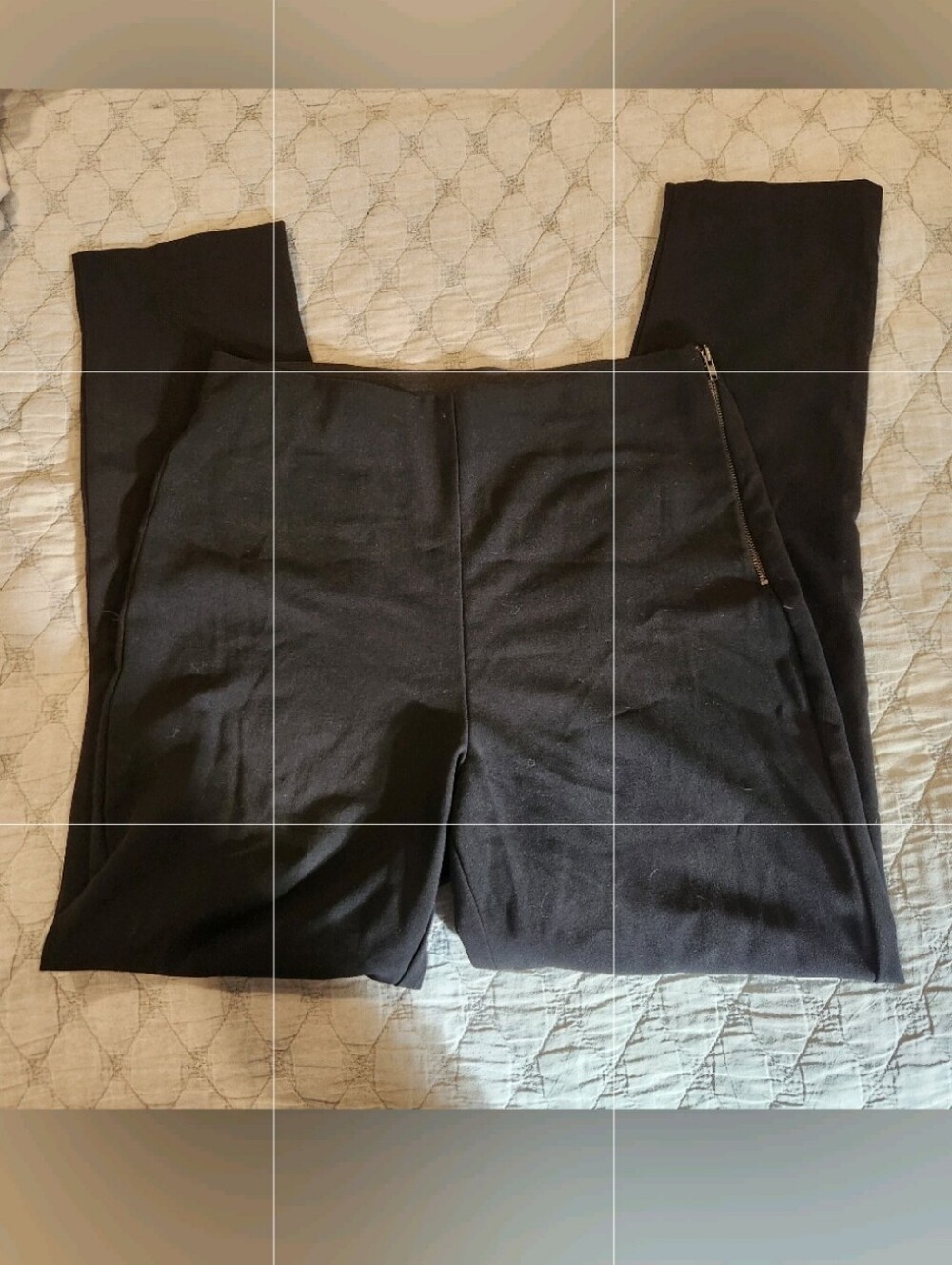 Nine West🌟 Black Side Zip Skinny Dress Pants Size 6 NWOT